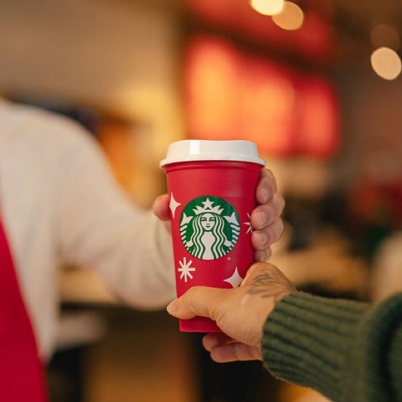 Starbucks 2022 Holiday 25 Yrs Limited Edition Collectible Travel Tumbler Red - Picture 5 of 5